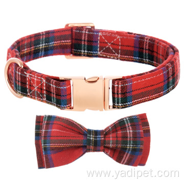 Cute Plaid Soft and Comfortable Adjustable Collar